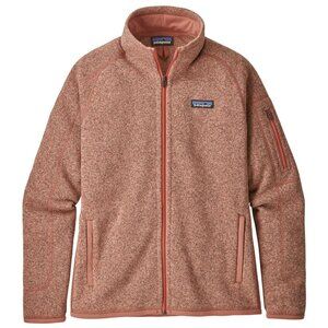 Patagonia Better Sweater Full Zip Women’s Medium Pink Coral EUC